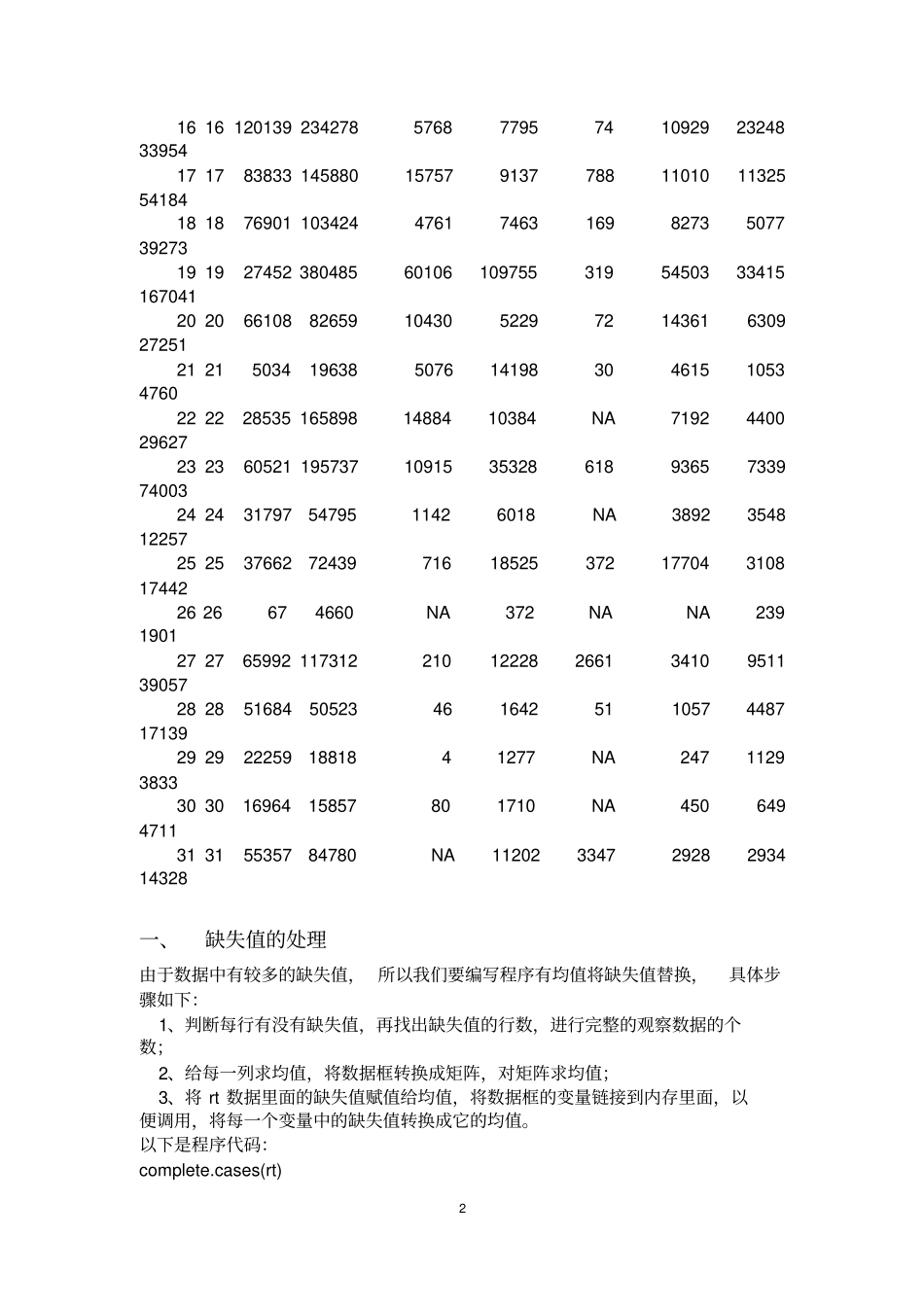 统计学软件考核资料_第2页