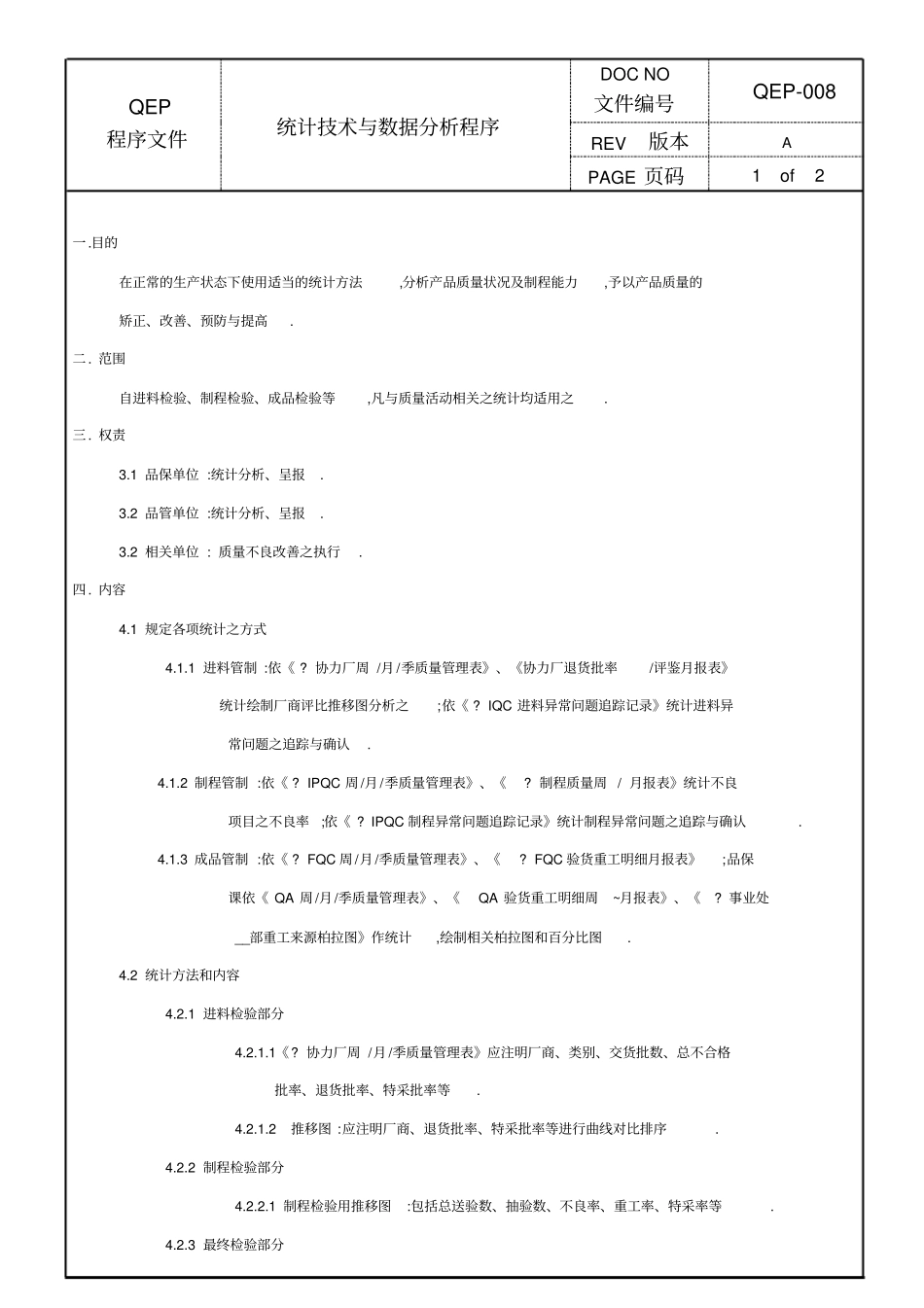 统计技术与数据分析程序_第1页