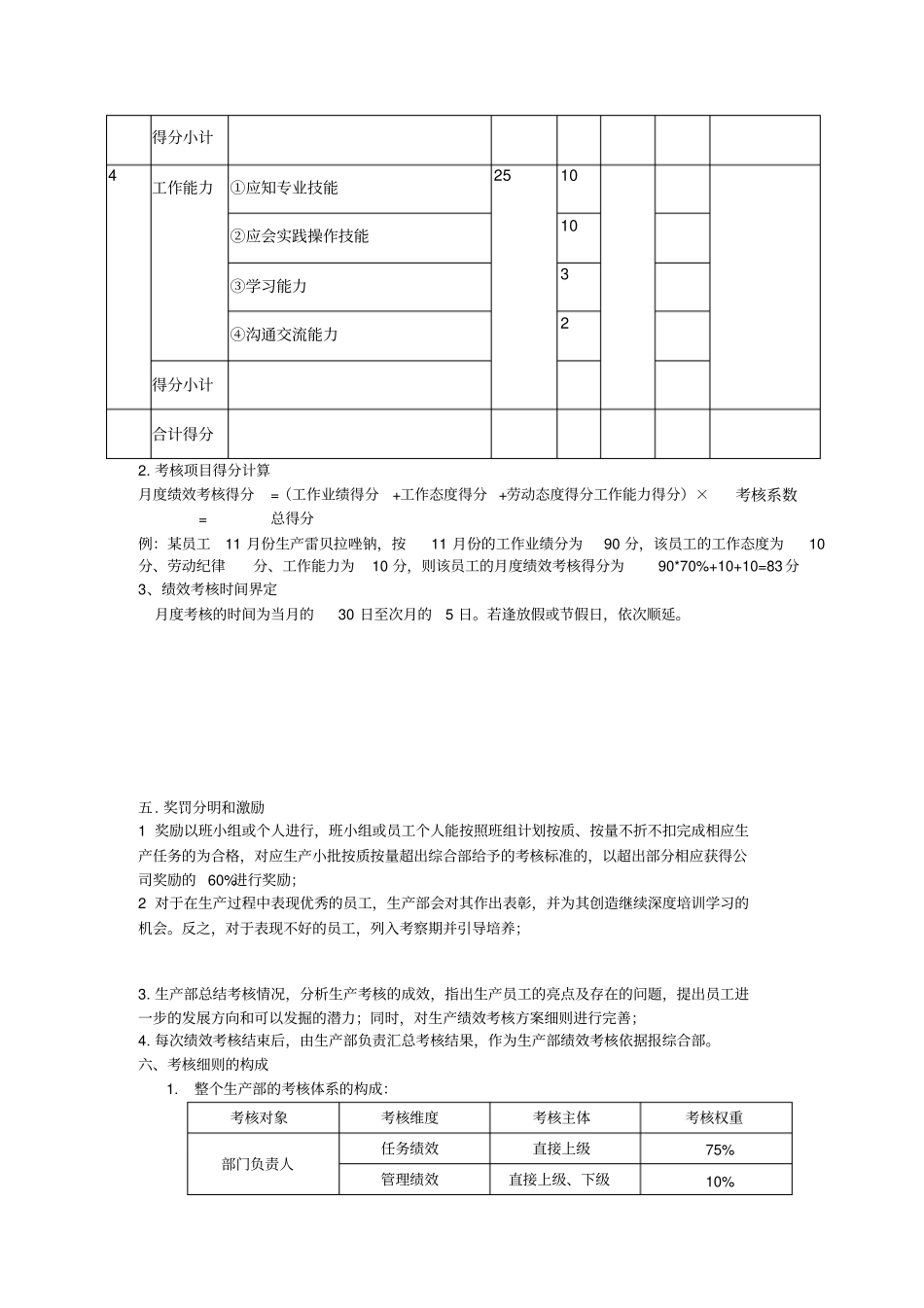绩效考核细则_第3页