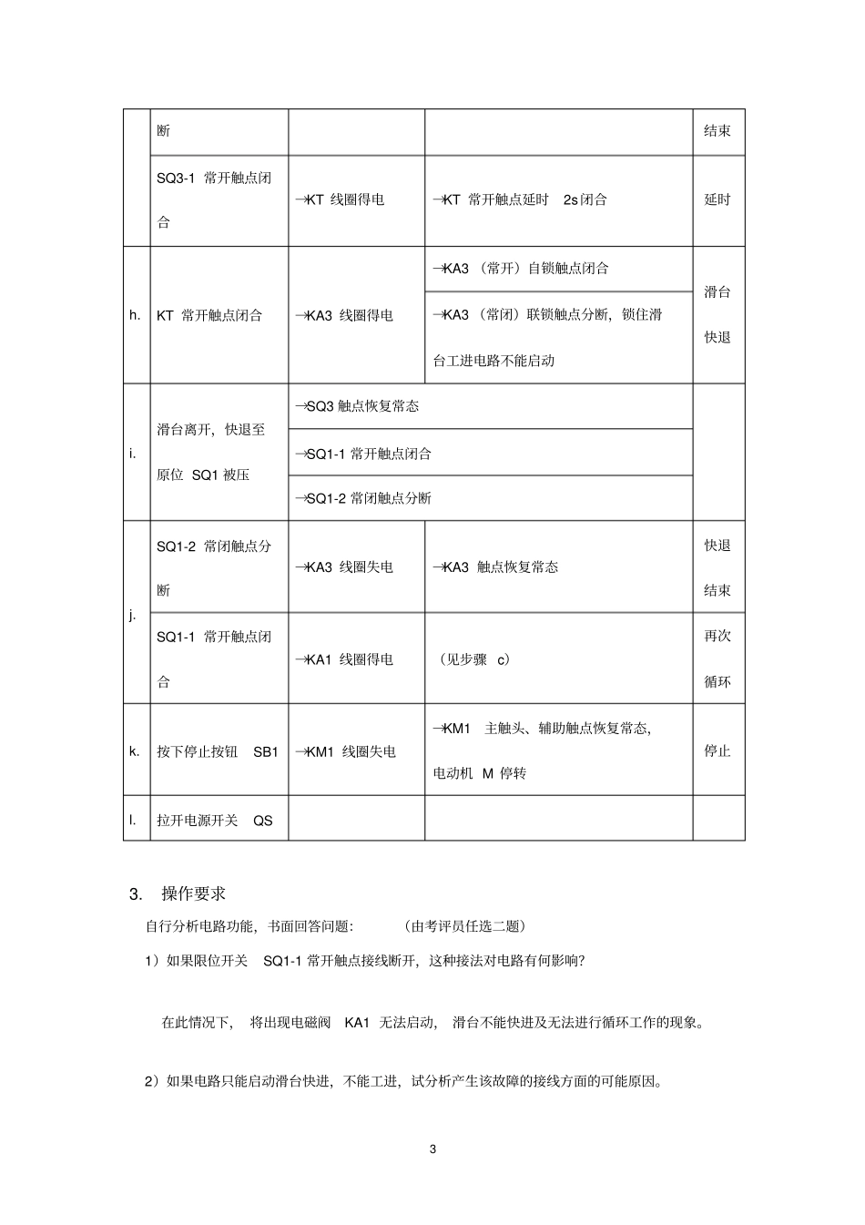维修电工中级电气控制线路安装调试_第3页