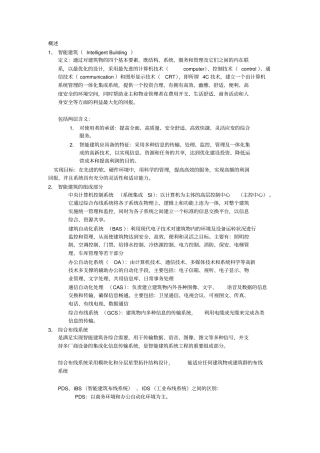 综合布线系统的组成