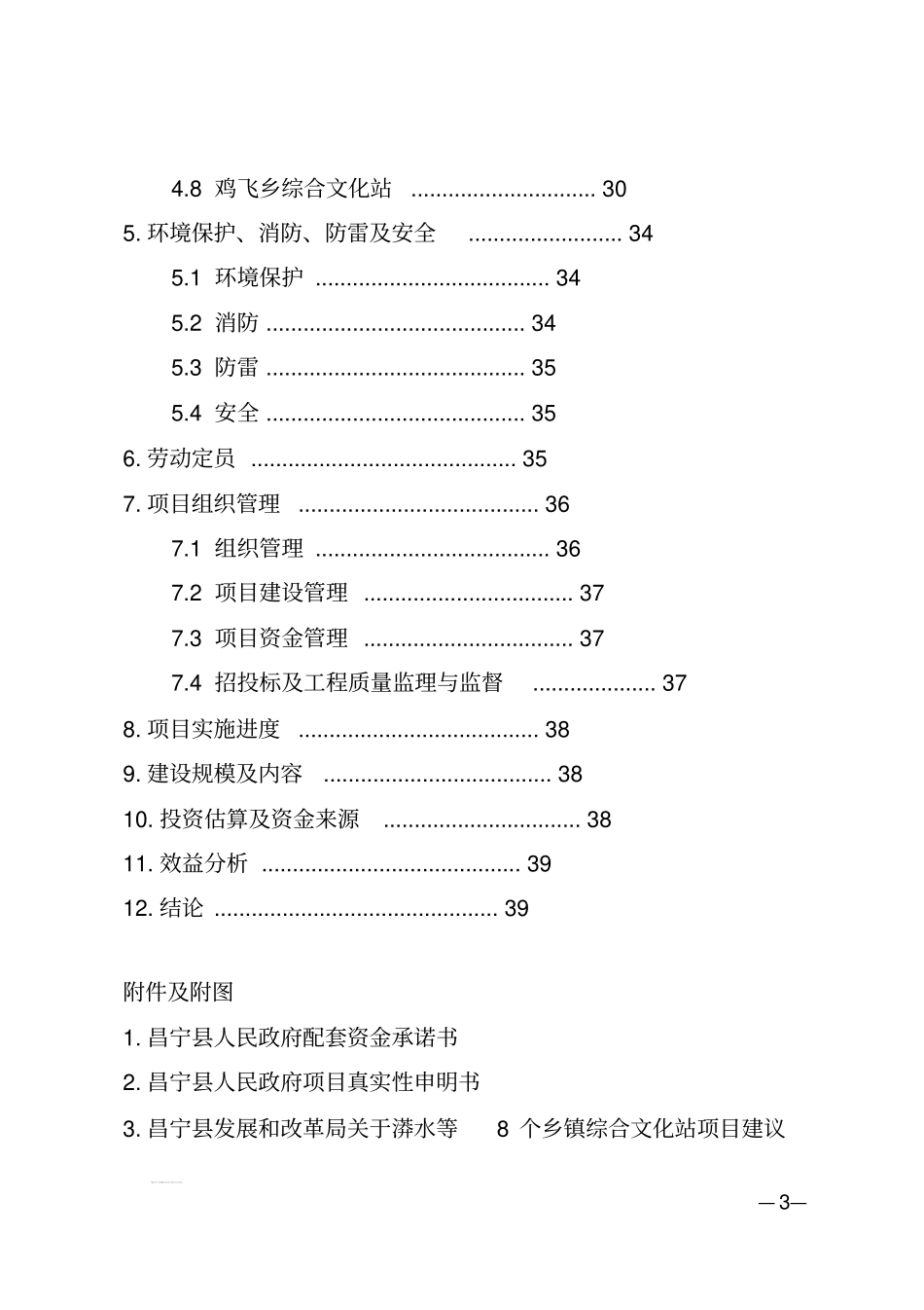 综合文化站业务用房建设项目可行性研究报告_第3页