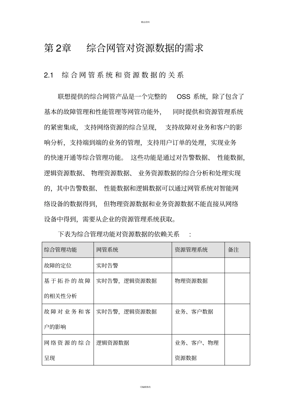 综合网管和资源管理系统的关系_第3页