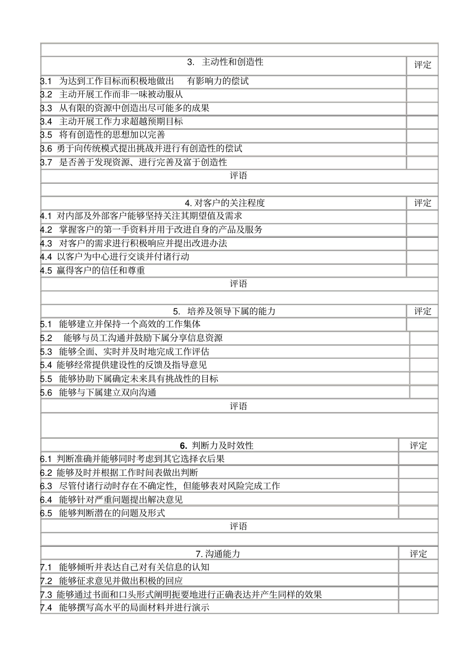 综合能力考核表_第2页