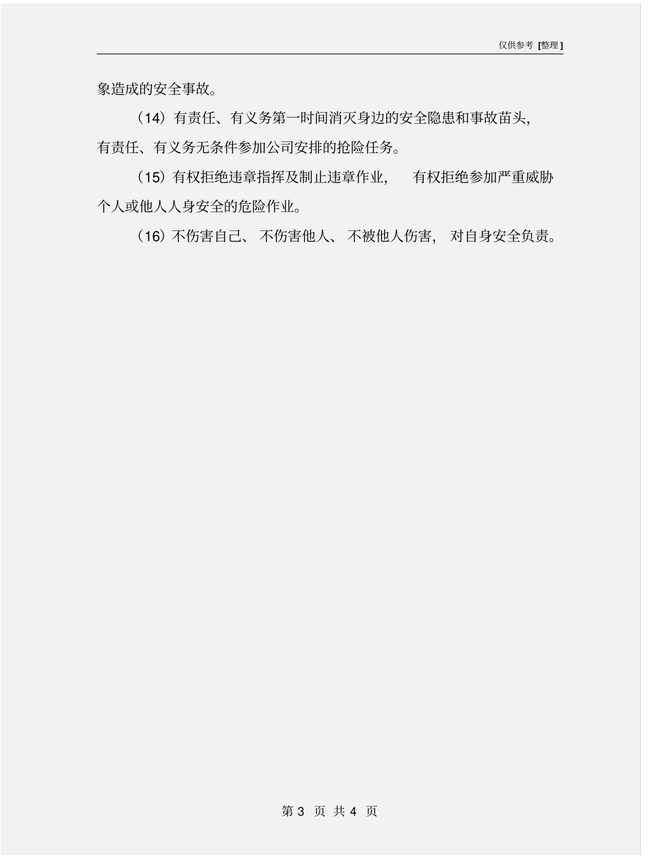 综合部部长安全生产责任_第3页