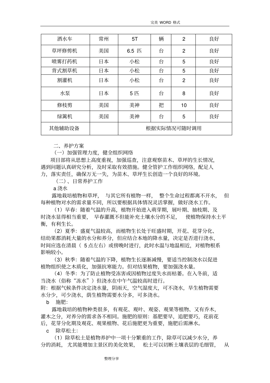 绿化养护管理措施_第2页