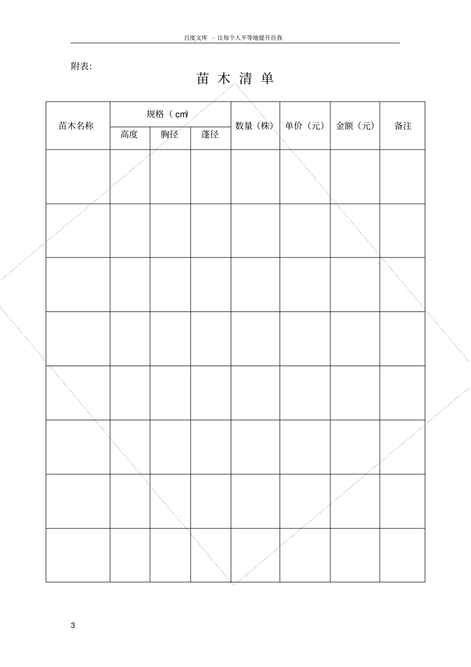 绿化苗木购买合同书_第3页