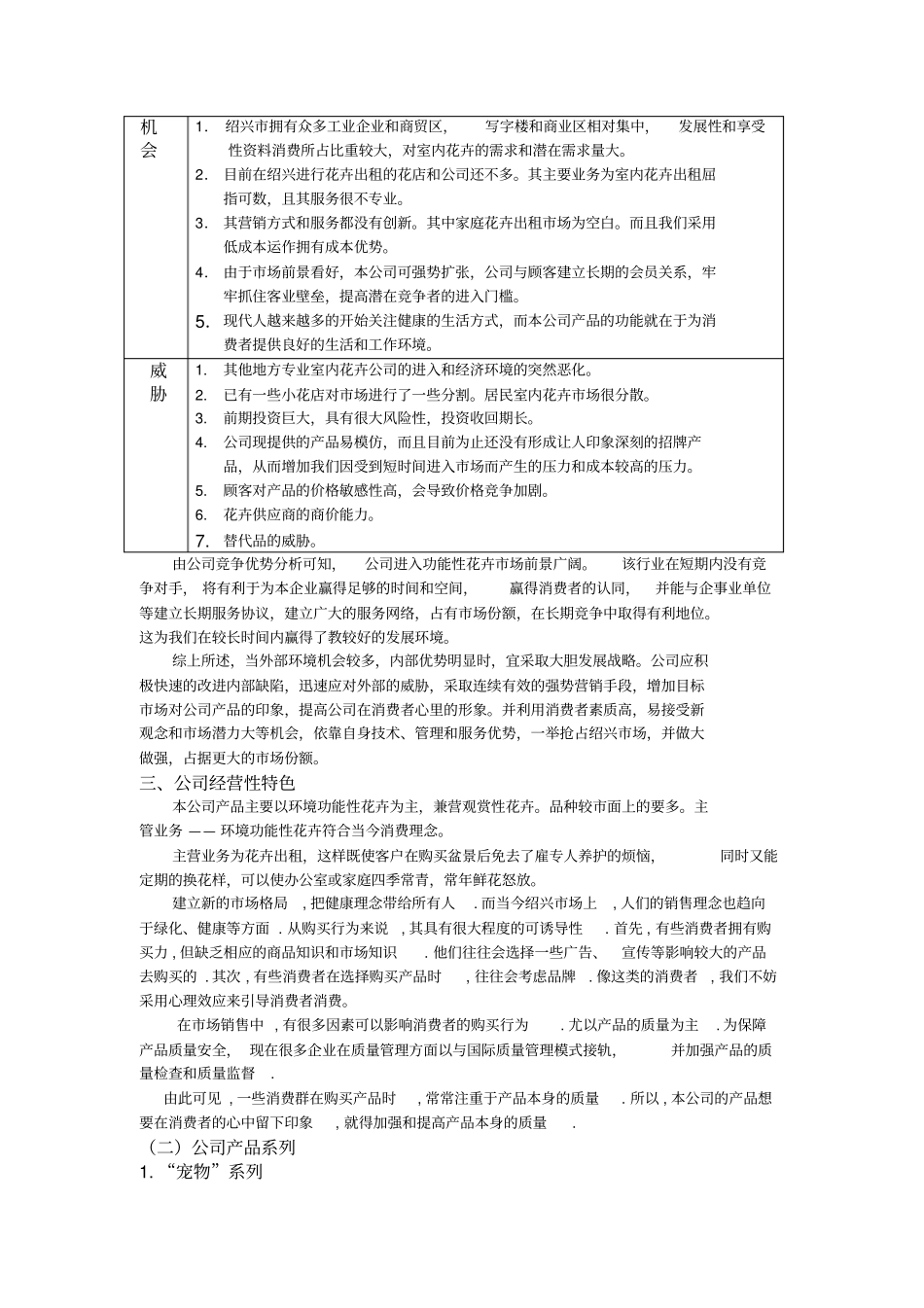 绿舍室内设计景观公司创业计划书_第3页