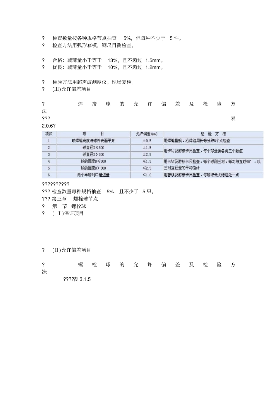 网架结构工程质量检验评定标准_第2页