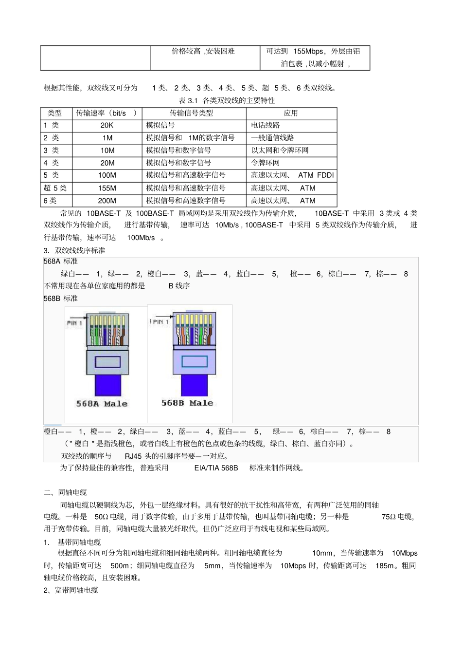 网络传输介质导学案_第2页