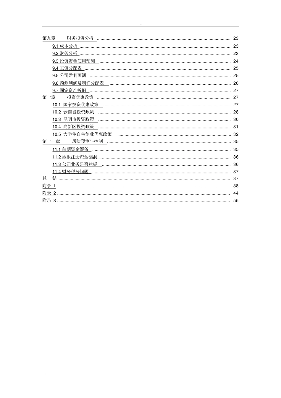 网络服务公司项目商业计划书_第3页