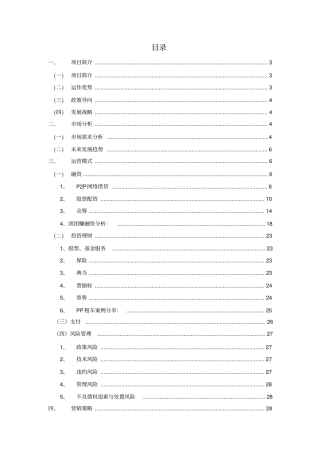 网贷平台可行性研究报告