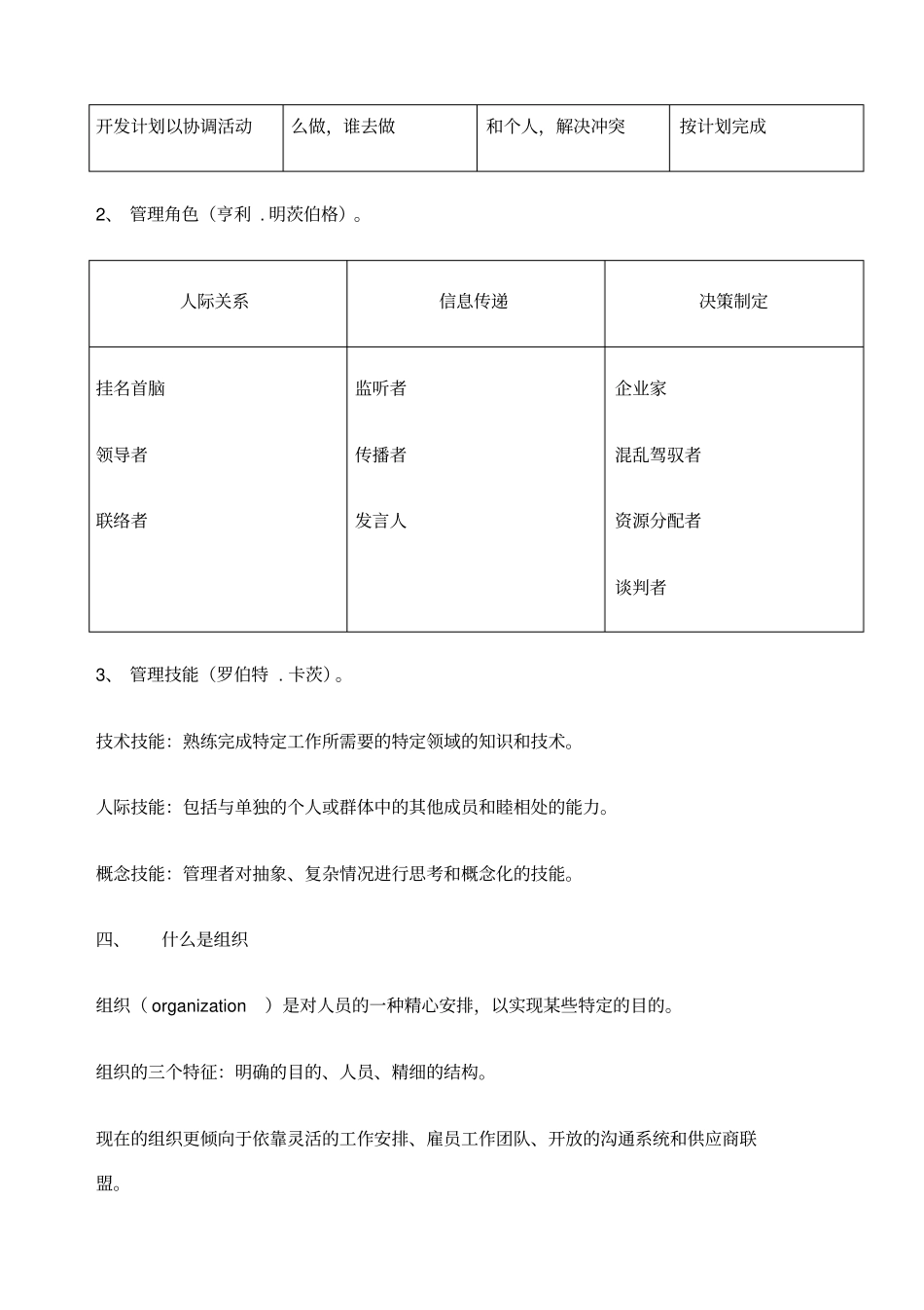 罗宾斯管理学第九版笔记_第2页