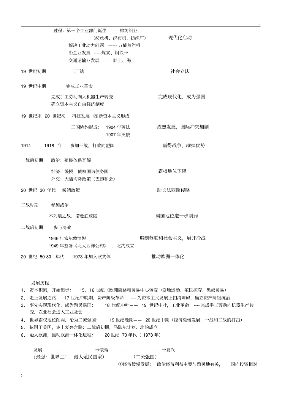 美国、德国、英国、法国四国的发展历程以及整体比较!_第3页