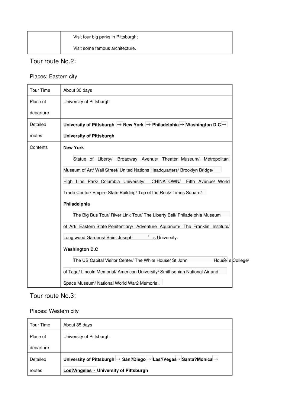 美国旅游计划中文版对照版【签证申请必备】匹兹堡_第3页