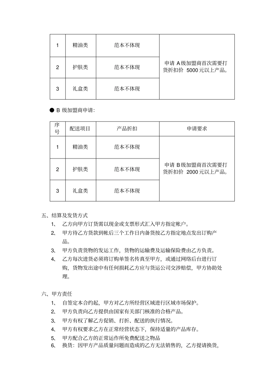 美容机构产品加盟合同_第2页