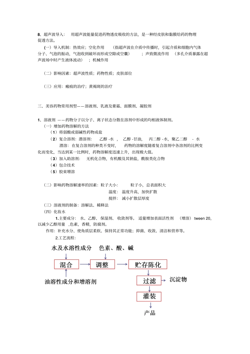 美容药物学考试重点汇总_第3页