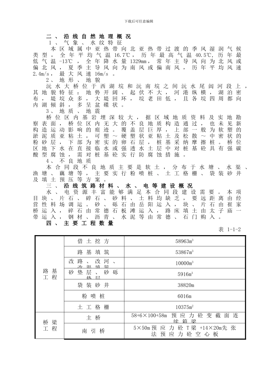 汉寿二合同施工组织设计_第3页