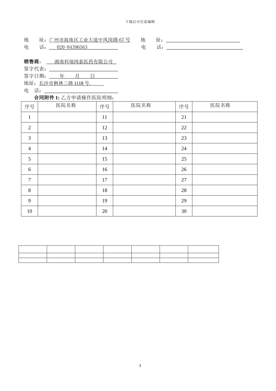 湖南基药代理协议书2_第3页