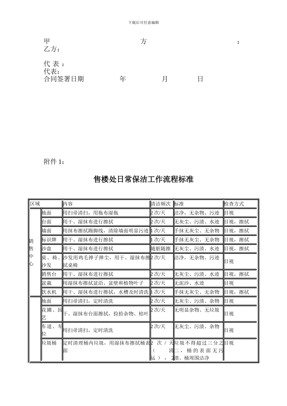 物业保洁合同_第3页