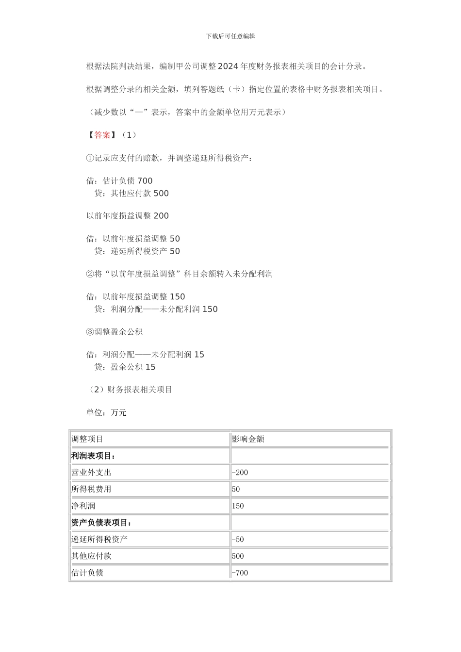 甲公司与乙公司签订一项销售合同_第3页