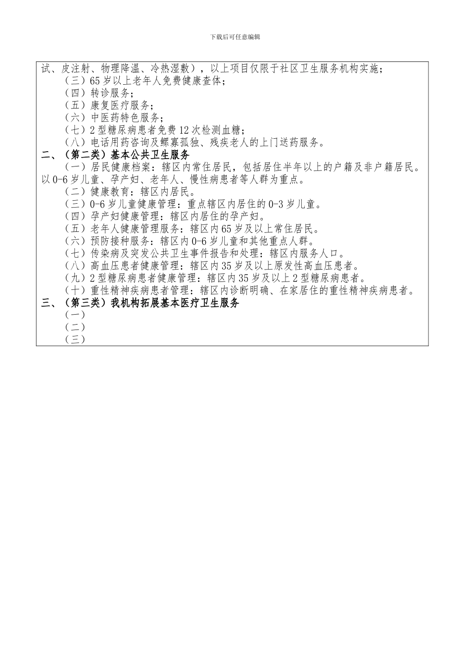 社区卫生服务机构家庭医生式服务协议书_第2页