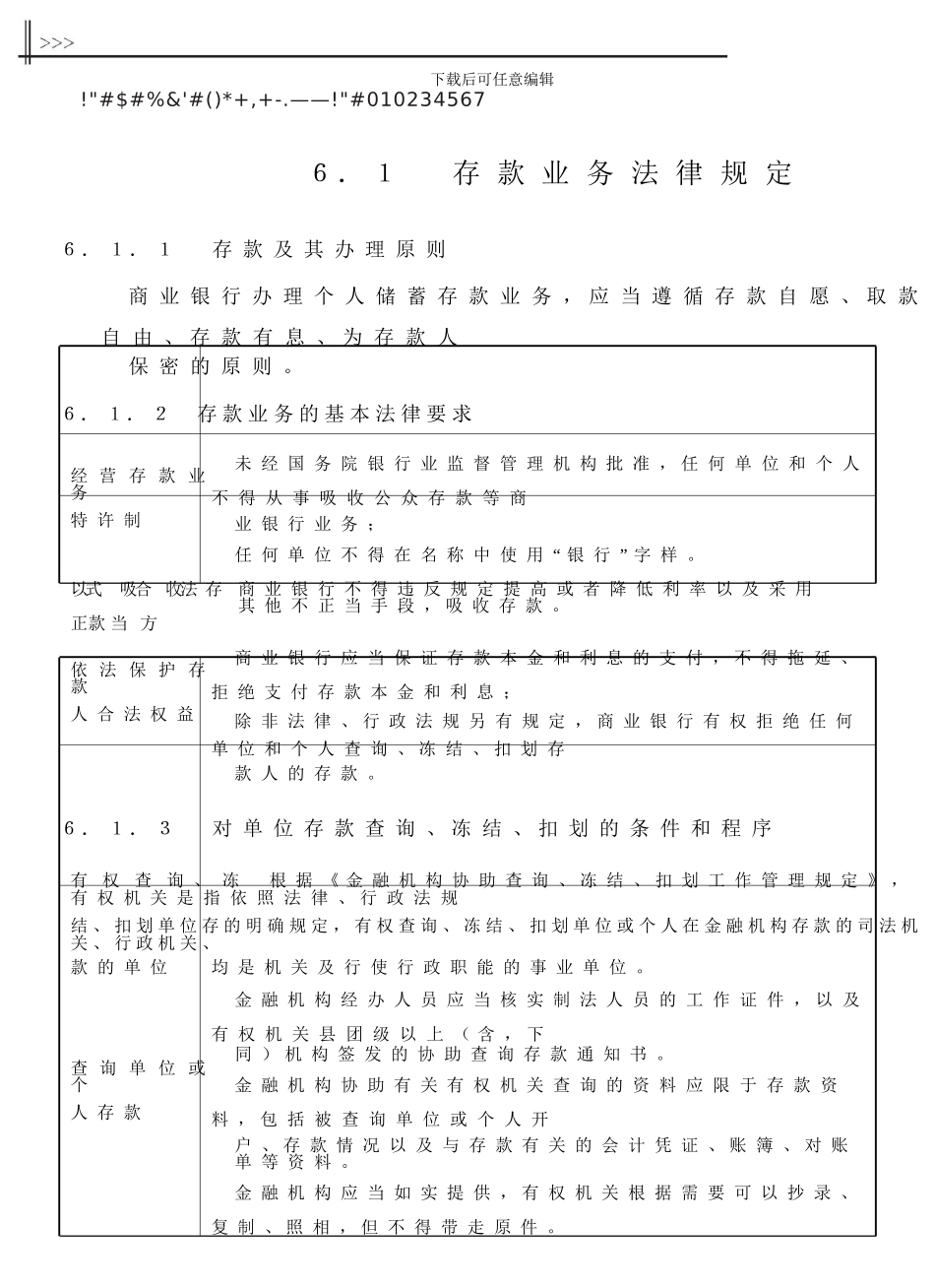 第6章-银行主要业务法律法规_第3页