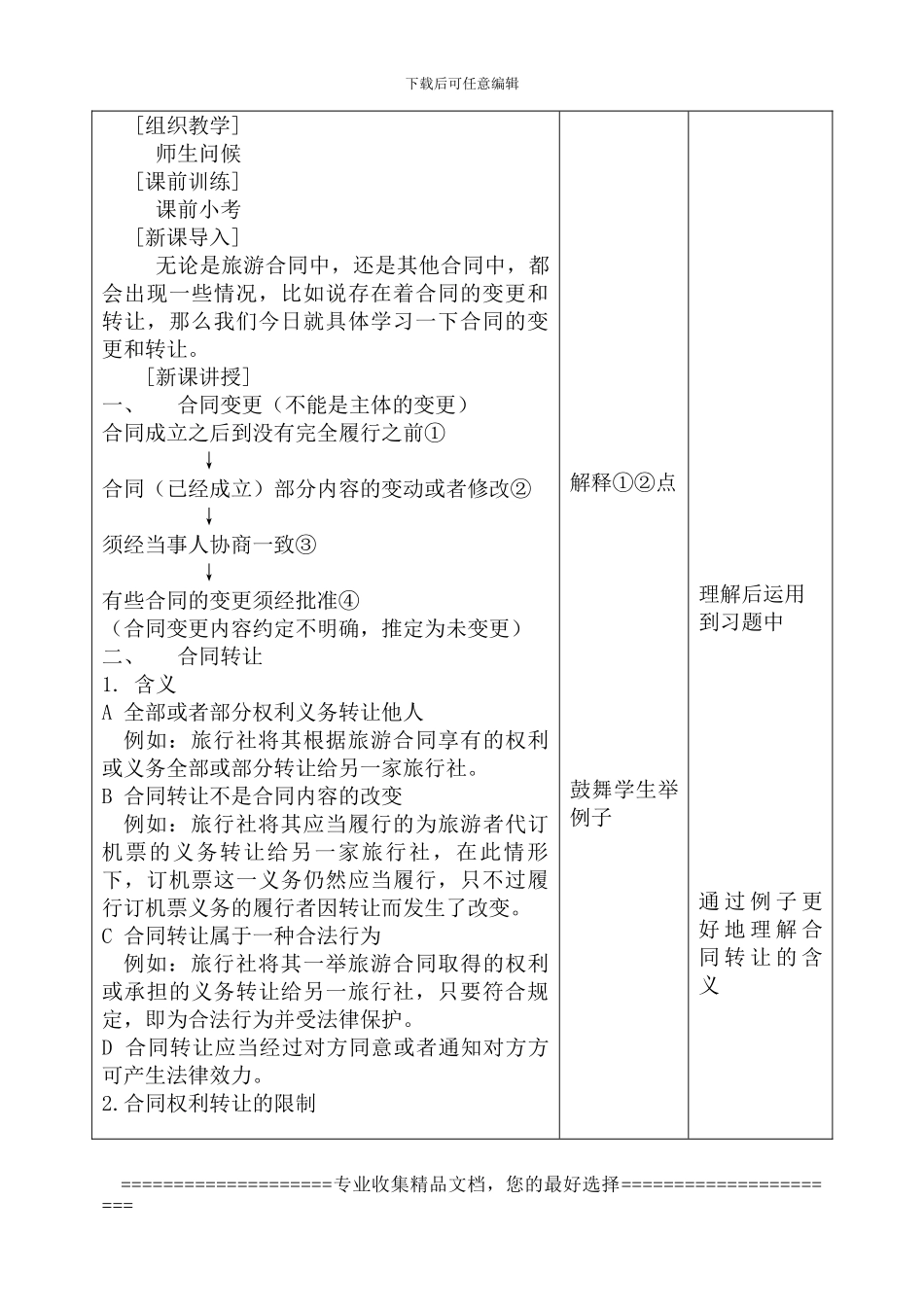 第五章第四节-合同的变更和转让_第3页