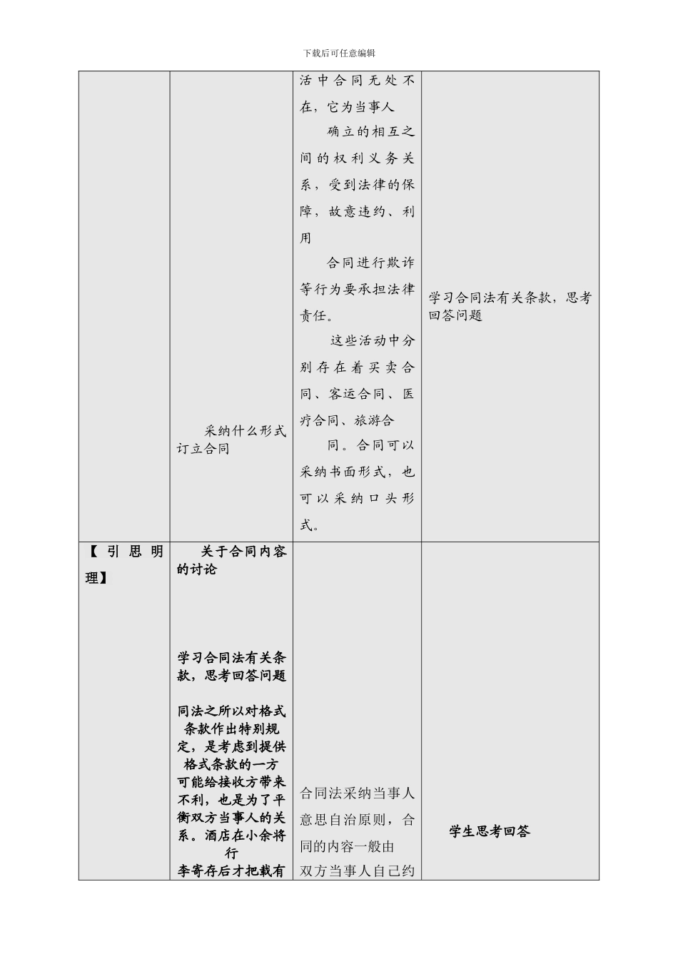 第十一课正确利用合同参与民事活动_第2页