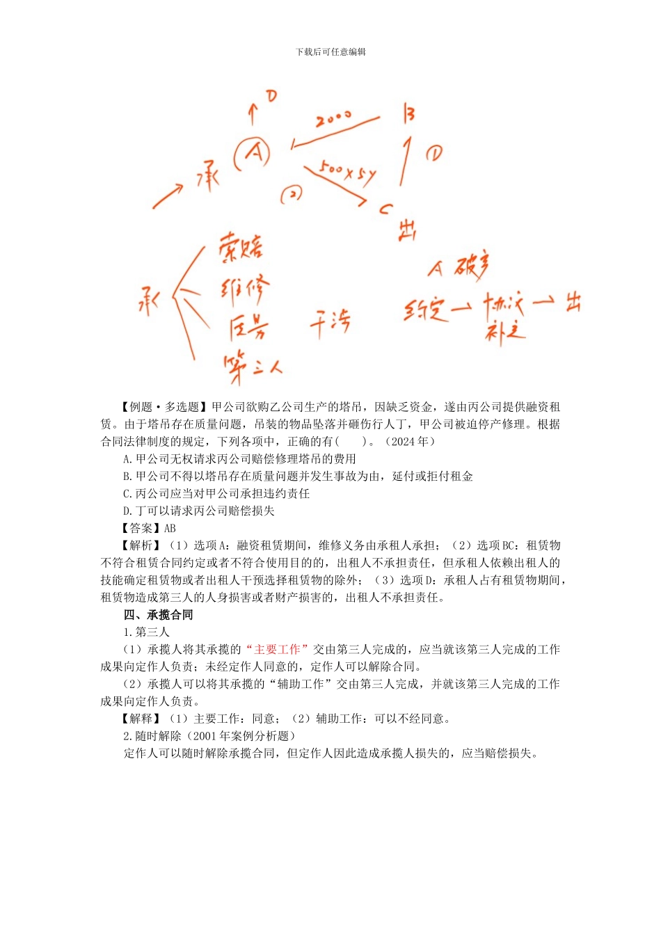 经济法·第四章--合同法律制度_第2页