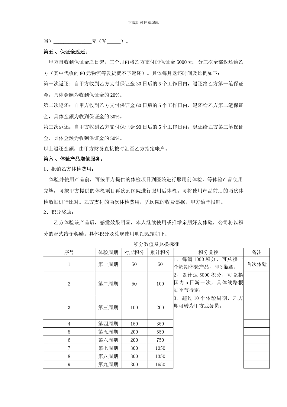 营销协议-石斛酒_第2页
