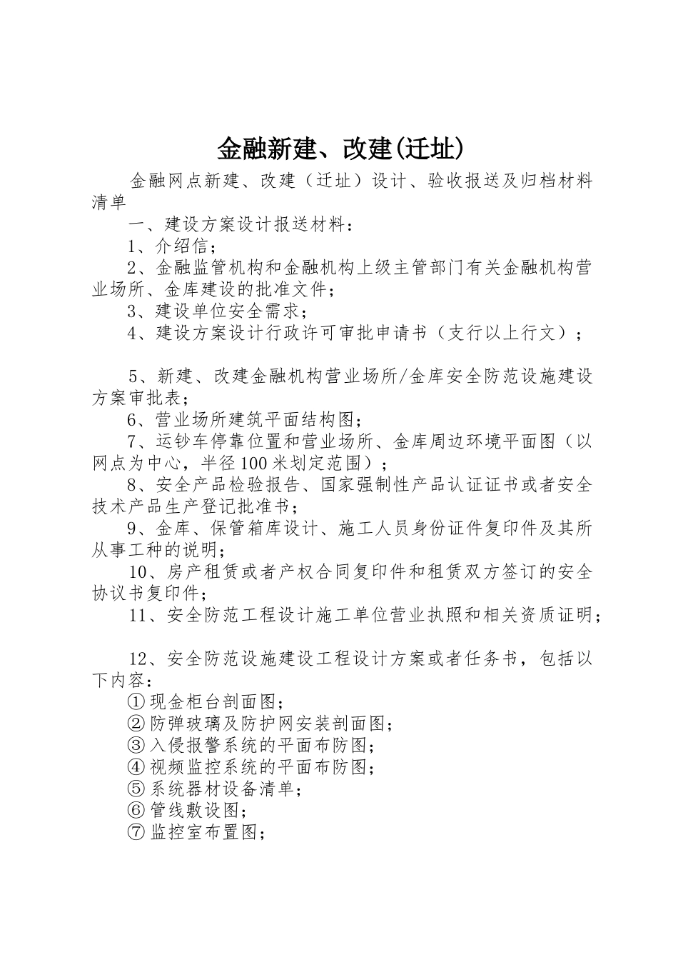 金融新建、改建(迁址)_第1页