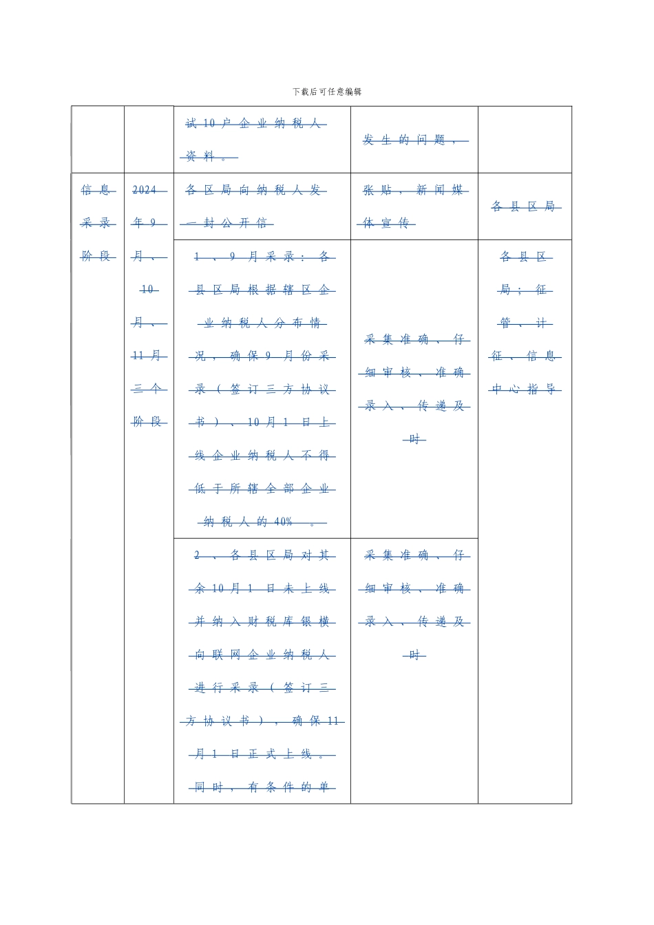 财税库银三方协议明细信息传递表_第2页