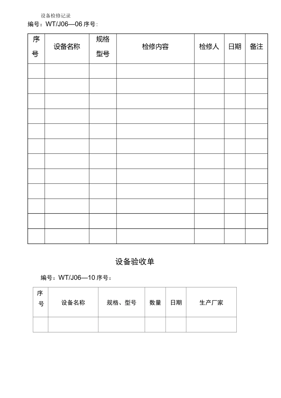 (工厂管理套表)工厂用表格大全_第3页