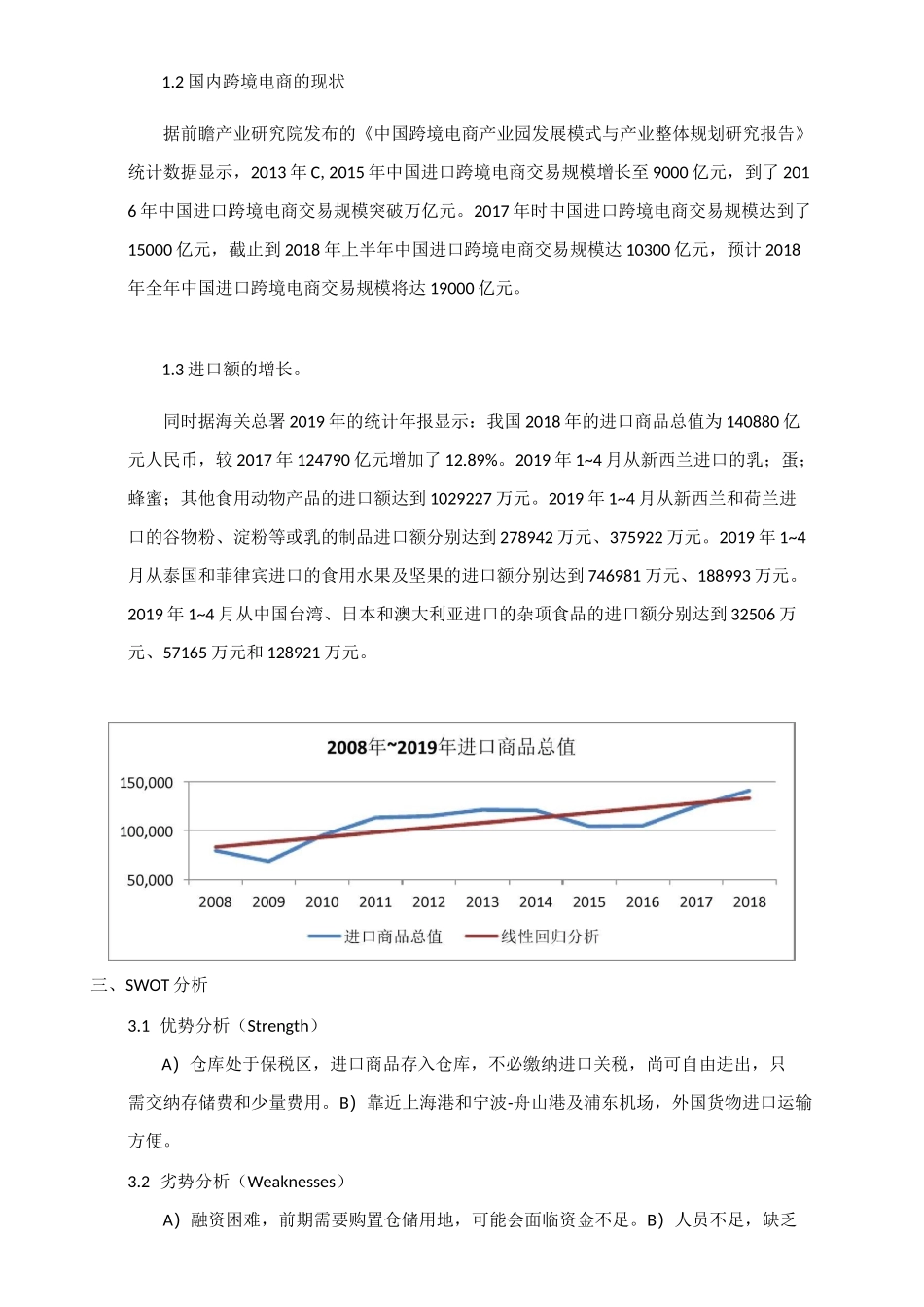 跨境电商创业规划书_第3页