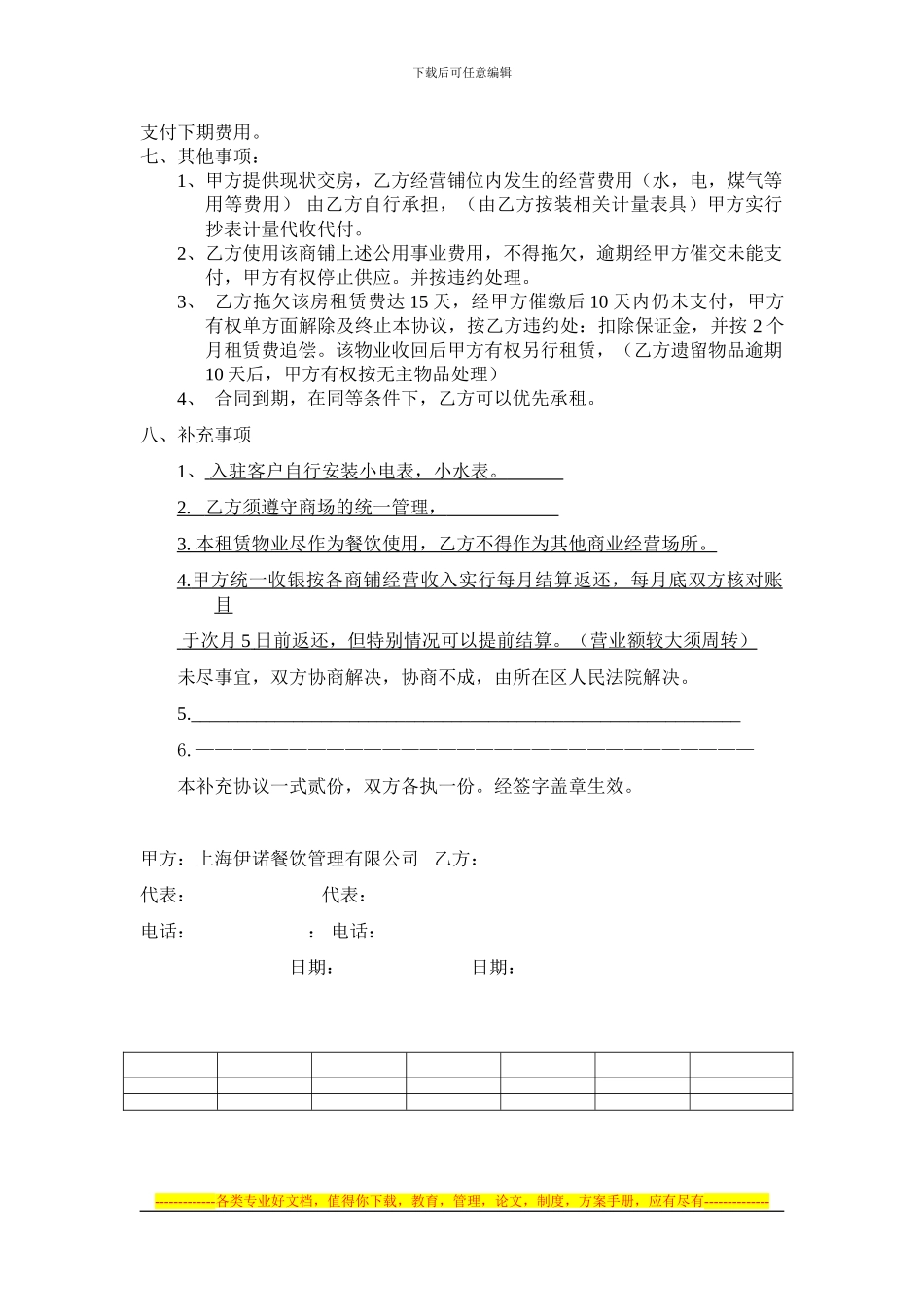 超级美食广场招商合同_第2页