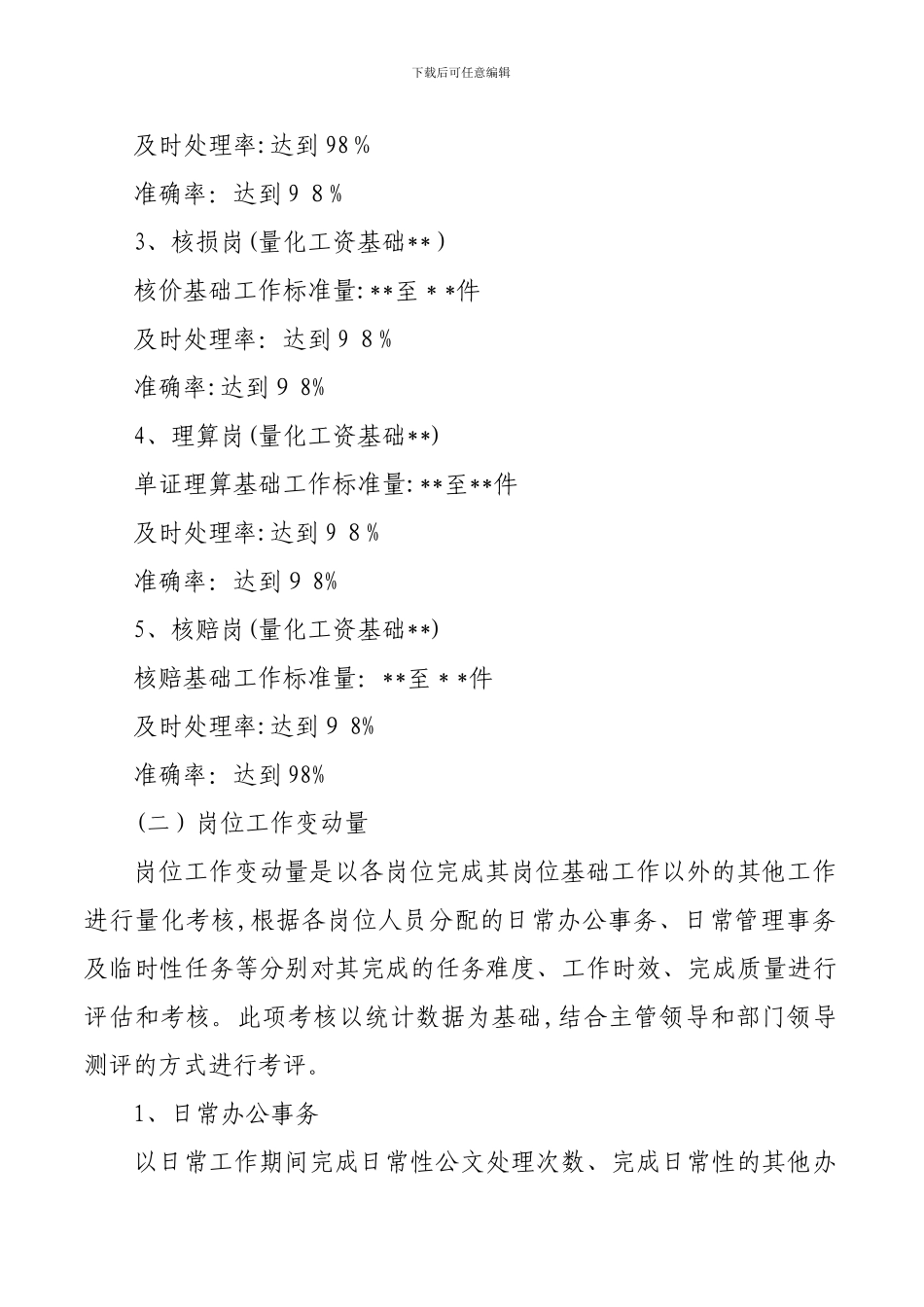 车险业务管理部量化考核办法_第3页