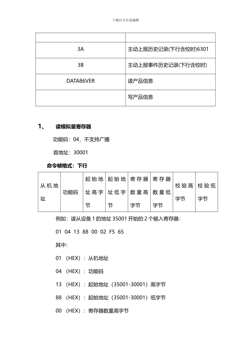 遥测终端机RTU的通讯协议_第3页