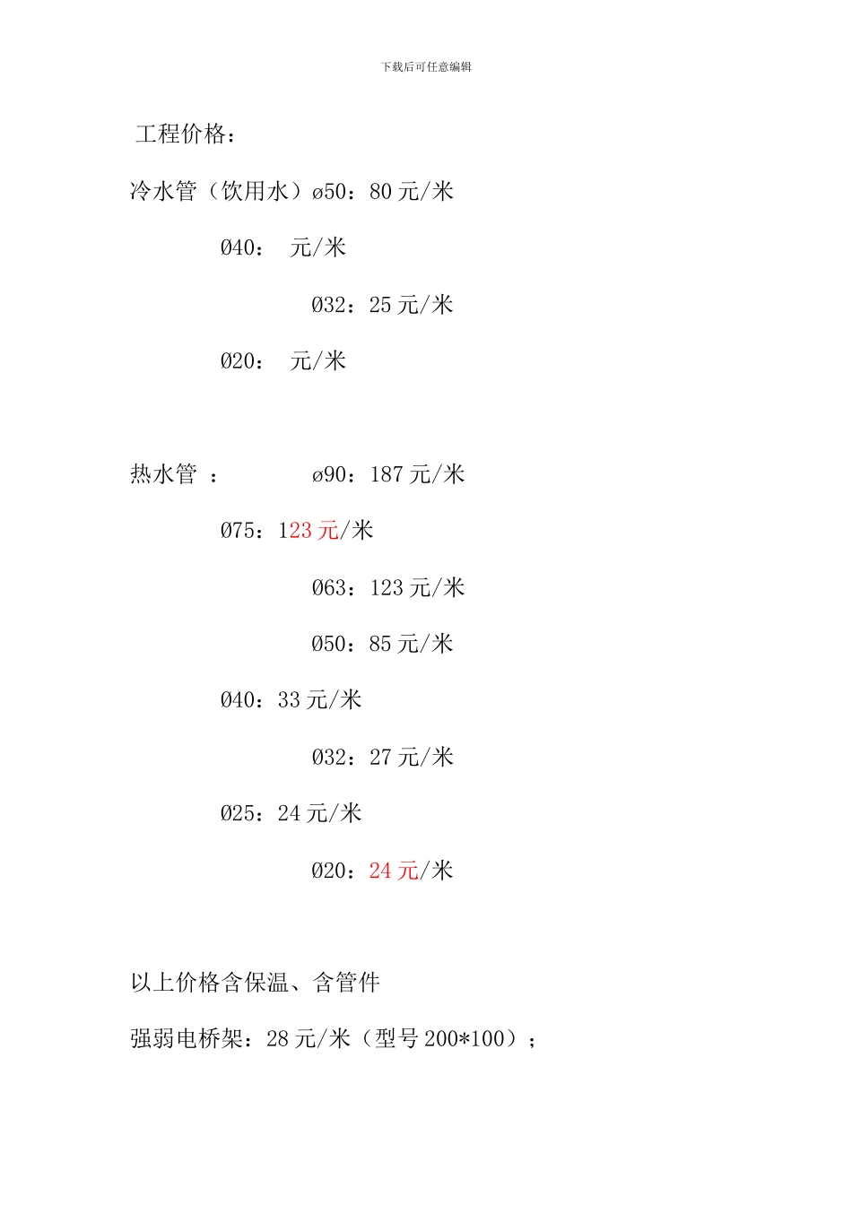 酒店水电改造合同_第3页