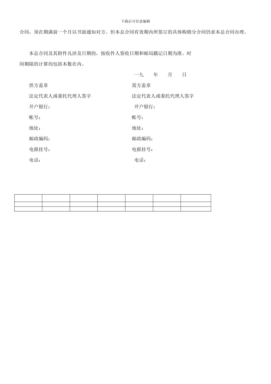 酒店用品购销合同_第3页