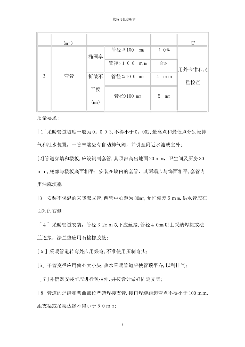采暖工程施工方案07238_第3页