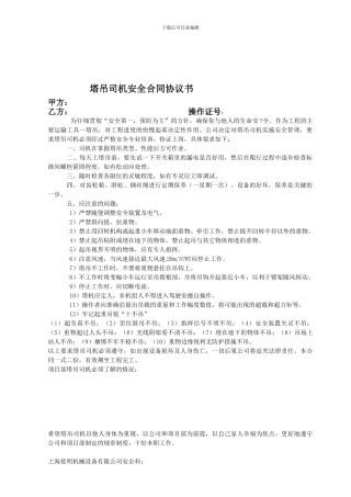 驾驶员安全协议