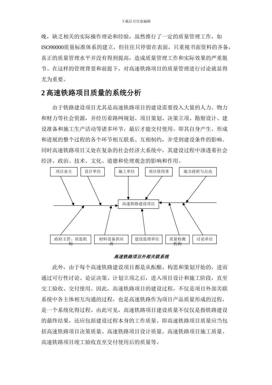 高速铁路项目全过程质量管理探讨_第2页
