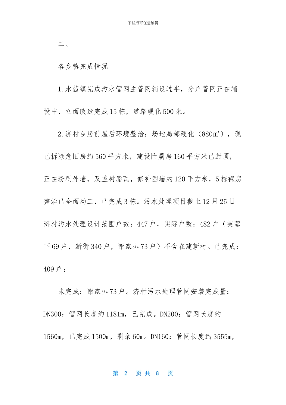 -2024美丽乡村工作总结_第2页