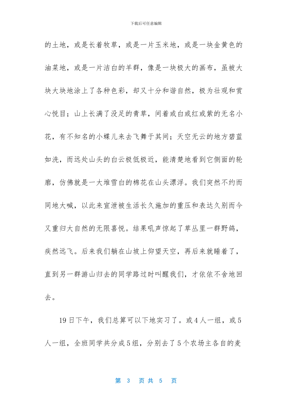 -大学生实训报告范文_第3页