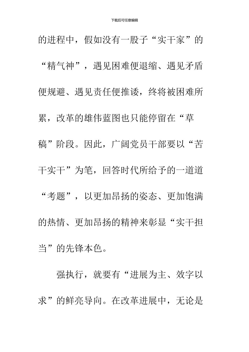 2024“重实干、强执行、抓落实”专题研讨会发言稿_第2页