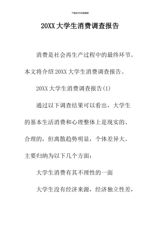 2024大学生消费调查报告