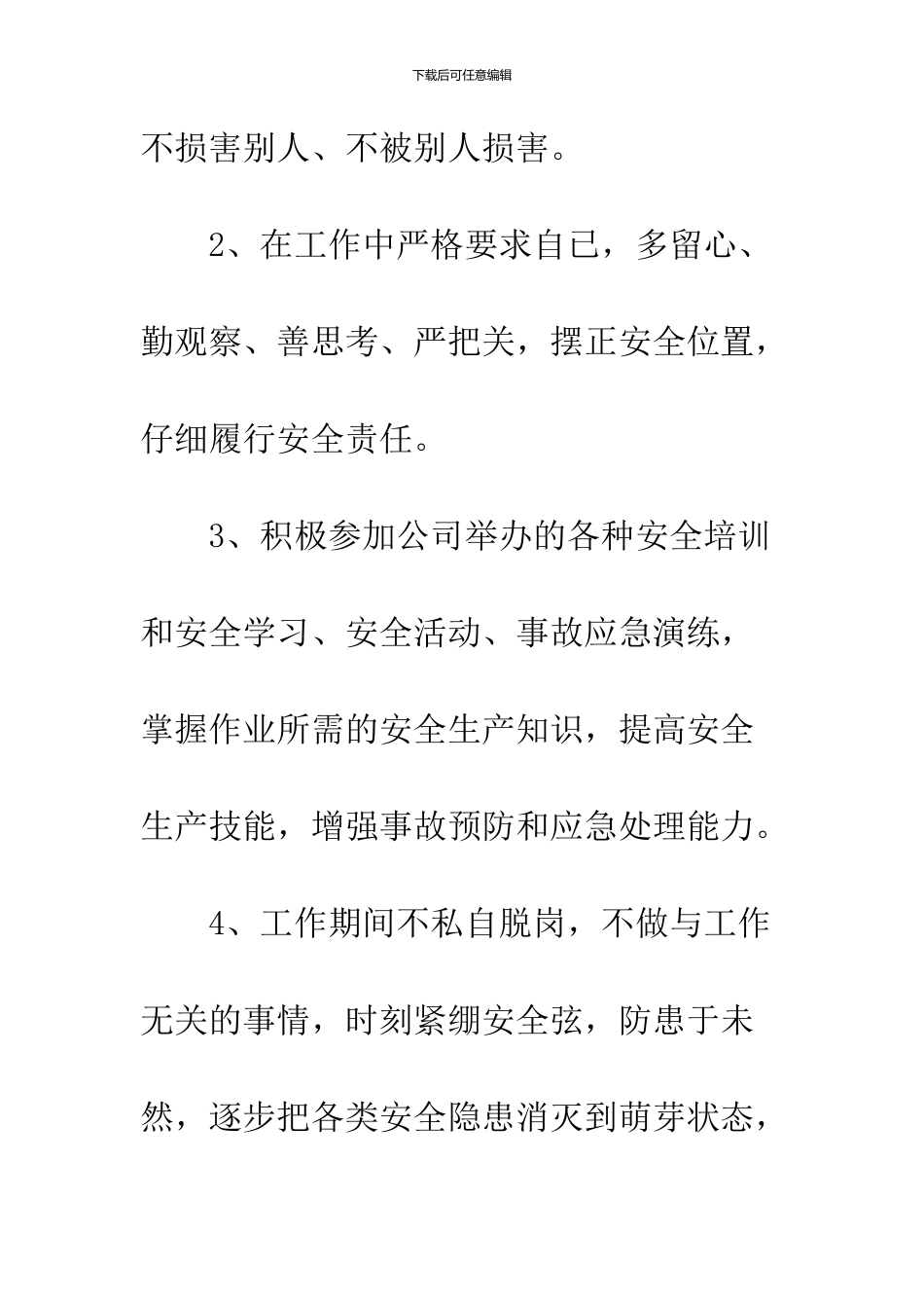 2024安全保证书范文_第3页