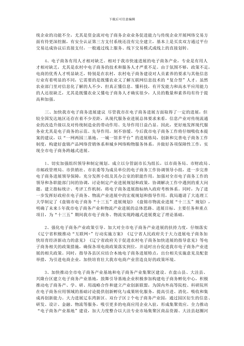 2024年-电子商务创业计划书_第3页