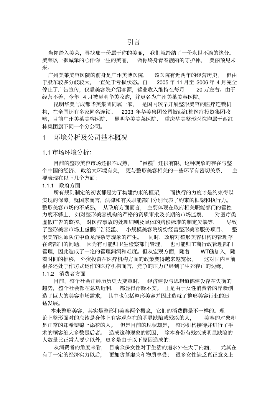 美莱整形策划案_第3页